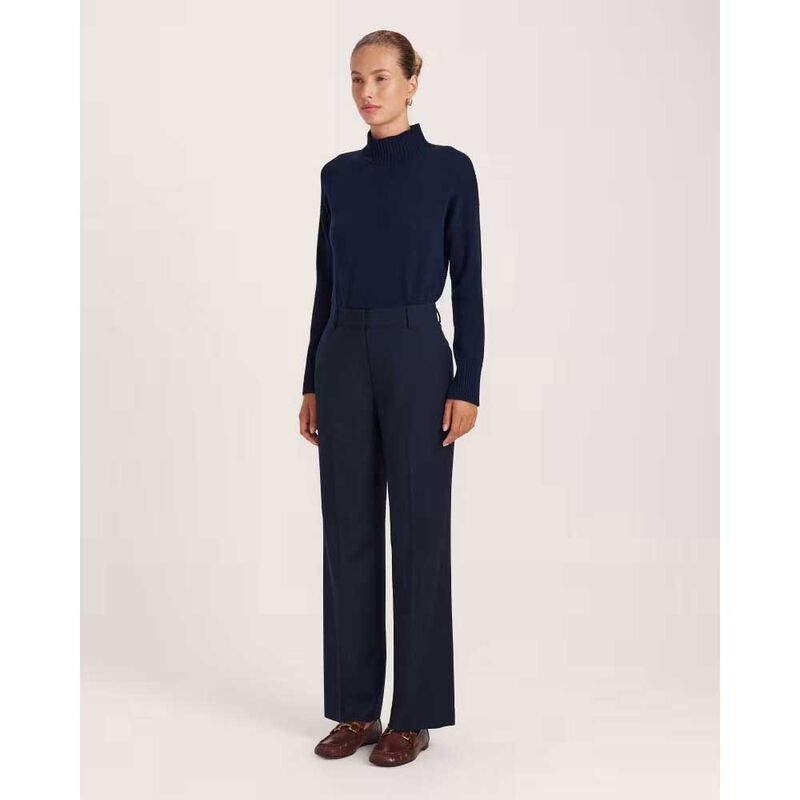 SABA Celeste Wool Slim Straight Pnt image number 6